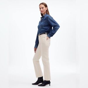 Madewell Size 28 The '90s Straight Jean in Vintage Canvas